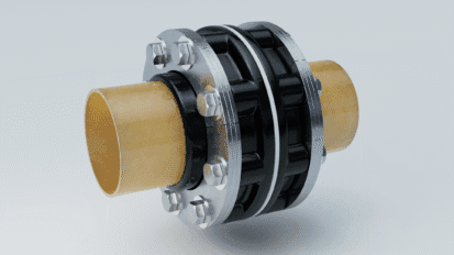 126-SFP interlocking split flange