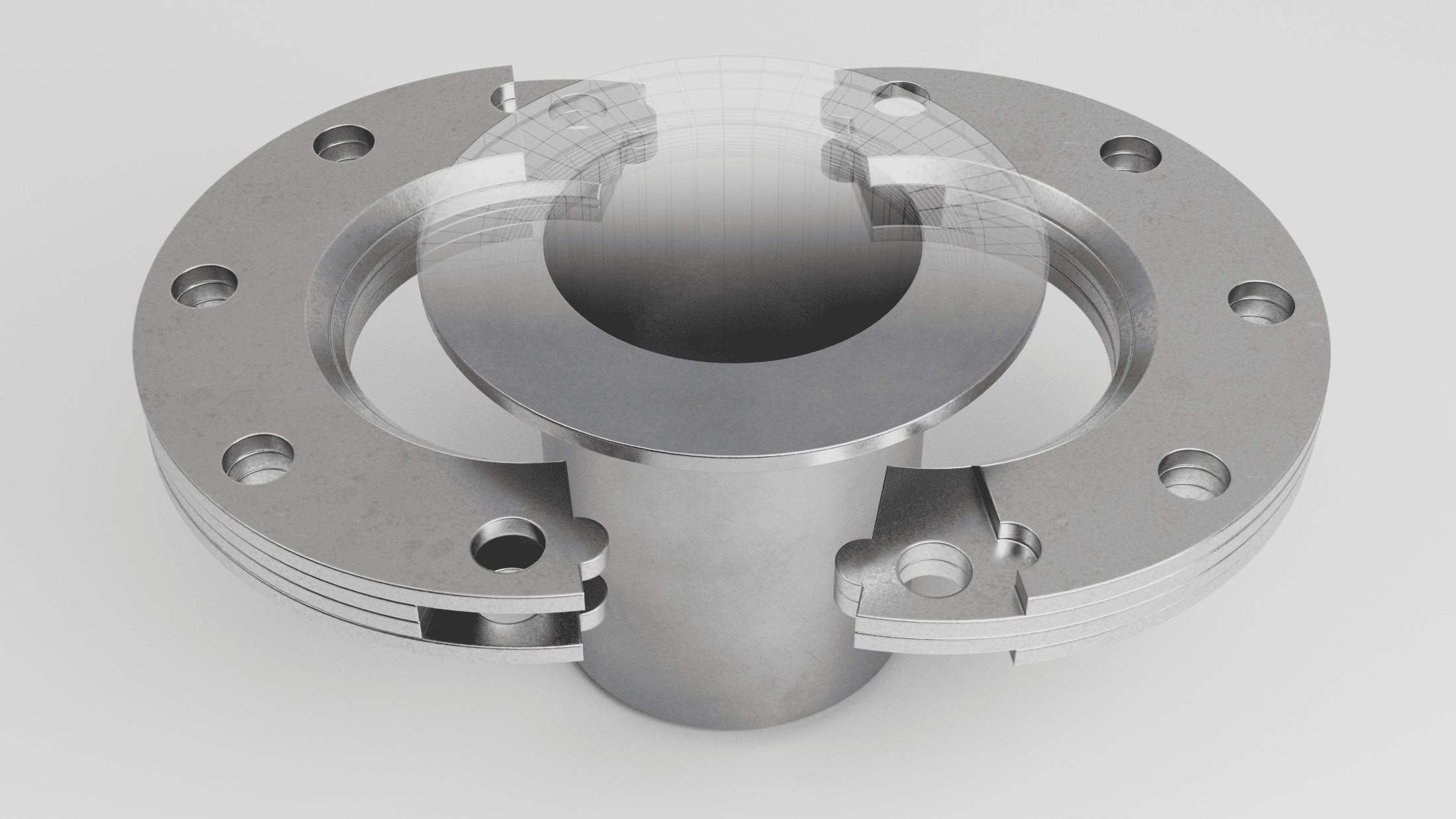 1492-IPS interlocking split flange